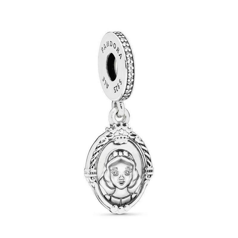 Pandora Disney Evil Queen’s Magic Mirror Dangle Charm NZ, Sterling Silver (918674-LJU)